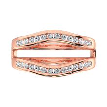 Diamond 3/4 Ct.Tw. Guard Ring in 10K Rose Gold