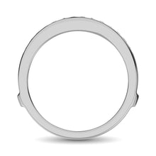 Diamond 3/4 Ct.Tw. Guard Ring in 10K White Gold