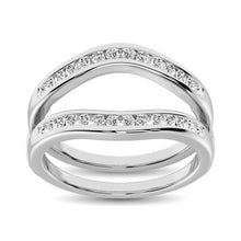 Diamond 1 Ct.Tw. Guard Ring in 10K White Gold