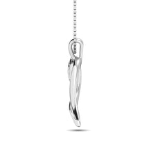Sterling Silver Diamond Accent Heart Pendant