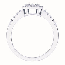 Diamond 1/2 Ct.Tw. Fashion Ring in 14K White Gold