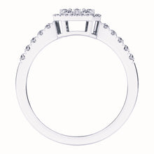 Diamond 1/2 Ct.Tw. Fashion Ring in 14K White Gold