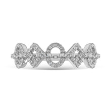 14K White Gold 1/4 Ct.Tw.Diamond Fashion Ring
