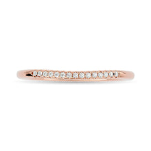 Diamond Wedding Band 1/20 ct tw in 10K Rose Gold