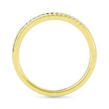 Diamond 1/20 ct tw Round-cut Wedding Band in 10K Yellow Gold
