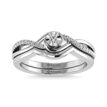 Diamond 1/4 Ct.Tw. Bridal Ring in 10K White Gold