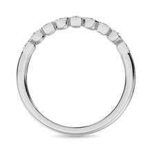 Diamond 1/20 Ct.Tw. Stack Band in 10K White Gold
