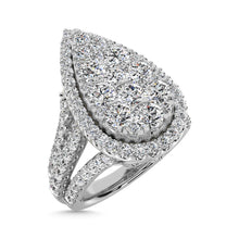 Diamond 2 7/8 Ct.Tw. Engagement Ring in 14K White Gold