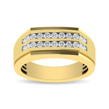 10K Yellow Gold 1/2 Ct.Tw. Diamond Men's Ring