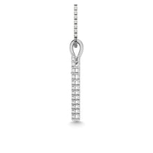 Sterling Silver 1/10 Ct.Tw. Diamond Heart Pendant