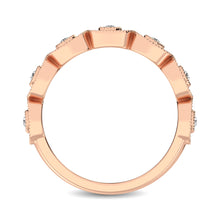 14K Rose Gold 5/8 Ct.Tw. Diamond Stackable Band