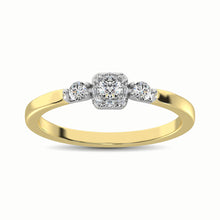 10K Yellow Gold 1/3 Ct.Tw. Diamond Promise Ring