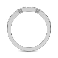 14K White Gold 1/2 Ct.Tw. Diamond Stackable Band