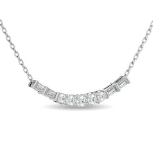 Diamond 3/8 Ct.Tw. Fashion Necklace in 14K White Gold