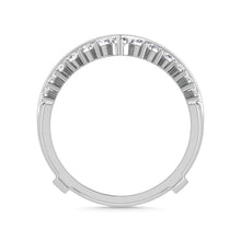 Diamond 1/4 Ct.Tw. Guard Ring in 10K White Gold