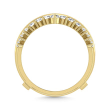 Diamond 1 Ct.Tw. Guard Ring in 14K Yellow Gold
