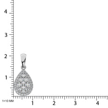 Diamond Fashion Pendant 5/8 ct tw Round Cut in 14K Rose Gold