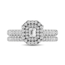 14KT White Gold 1Ct.Tw. Diamond keyani Bridal Ring