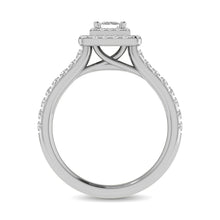 14KT White Gold 1Ct.Tw. Diamond keyani Bridal Ring