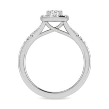 14KT White Gold 1Ct.Tw. Diamond keyani Bridal Ring
