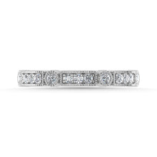 Diamond 1/4 Ct.Tw. Stack Band in 14K White Gold