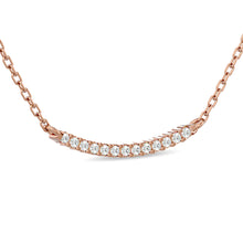 Diamond 1/6 ct tw Fashion Necklace  in 10K Rose Gold