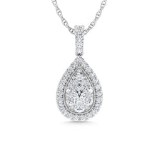 Diamond 1 Ct.Tw. Fashion Pendant in 14K White Gold