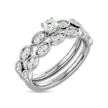 Diamond 1 Ct.Tw. Bridal Ring in 14K White Gold