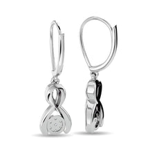 Diamond Fashion Earrings 1/6 ct tw in 10K White Gold
