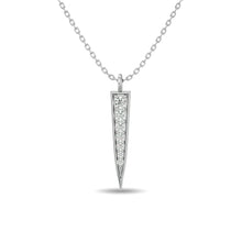 Diamond Fashion Pendant 1/6 ct tw in 10K White Gold