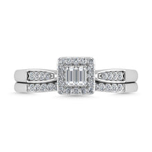 Diamond 1/4 Ct.Tw. Bridal Ring in 10K White Gold