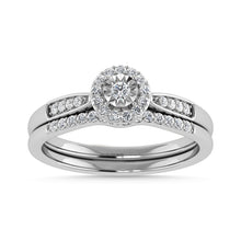 Diamond 1/4 Ct.Tw. Bridal Ring in 10K White Gold