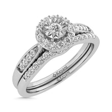 Diamond 1/4 Ct.Tw. Bridal Ring in 10K White Gold