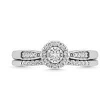 Diamond 1/4 Ct.Tw. Bridal Ring in 10K White Gold