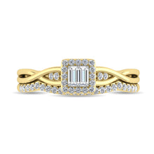 Diamond 1/4 Ct.Tw. Bridal Ring in 10K Yellow Gold