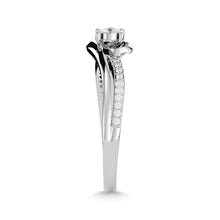 10K White  Gold 1/5 Ct.Tw. Diamond Promise Ring