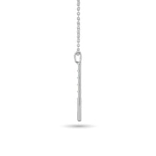 10KT WHITE GOLD 1/10CT TW DIAMOND PENDANT