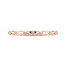 Diamond 1/10 ct tw Stackable Ring in 10K Rose Gold