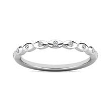 Diamond 1/10 ct tw Stackable Ring in 14K White Gold