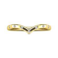 Diamond 1/10 ct tw Stackable Ring in 10K Yellow Gold
