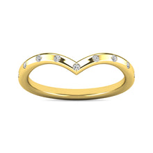 Diamond 1/10 ct tw Stackable Ring in 10K Yellow Gold