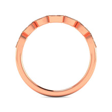 Diamond 1/20 ct tw Stackable Ring in 10K Rose Gold
