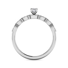 Diamond 1/3 ct tw Bridal Ring in 10K White Gold