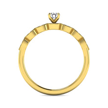 Diamond 1/3 ct tw Bridal Ring in 10K Yellow Gold