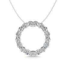 Diamond 2 ct tw Fashion Pendant in 14K White Gold