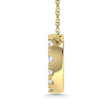Diamond 1/20 Ct.Tw. Heart Pendant in 10K Yellow Gold