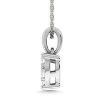 Diamond 1/6 Ct.Tw. Heart Pendant in 10K White Gold