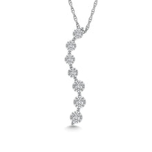 Diamond 1/10 Ct.Tw. Fashion Pendant in 10K White Gold