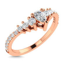 Diamond 1/3 Ct.Tw. Anniversary Band in 14K Rose Gold