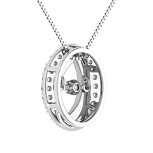 10K White Gold 1/5 Ct Ct.Tw. Diamond Shimmering Pendant